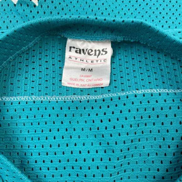 VINTAGE SAN JOSE SHARKS BLANK NHL JERSEY BY RAVENS MEDIUM - Picture 4 of 5